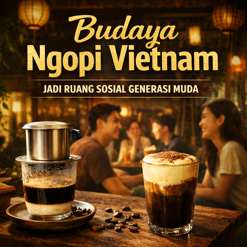 Budaya Ngopi Vietnam Jadi Ruang Sosial Generasi Muda
